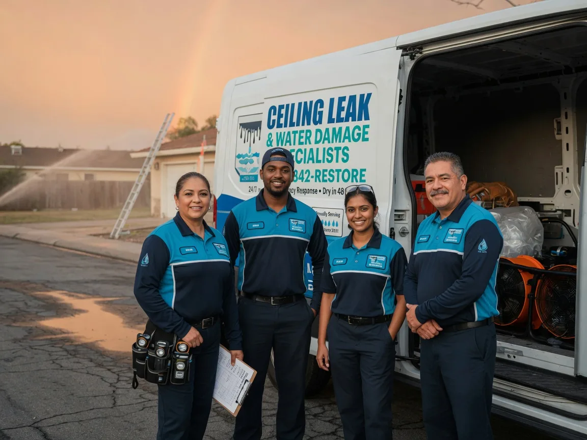 Ceiling Leak Cleanup company in Roebling, NJ